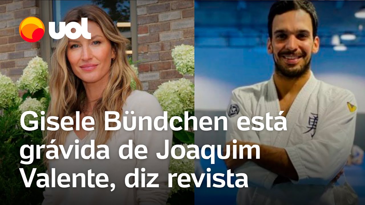 Gisele Bündchen está grávida e espera 1º filho com Joaquim Valente, diz revista