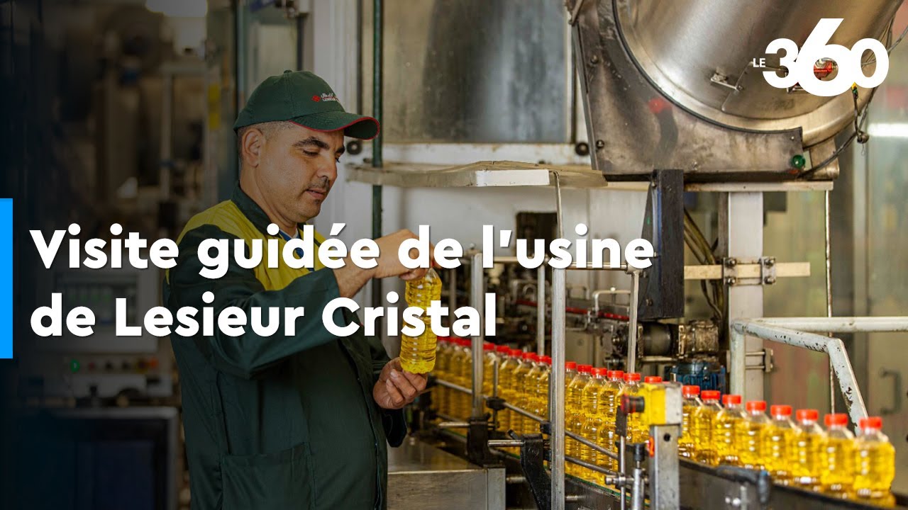 Huiles de table: visite au coeur de l'usine de production de Lesieur Cristal