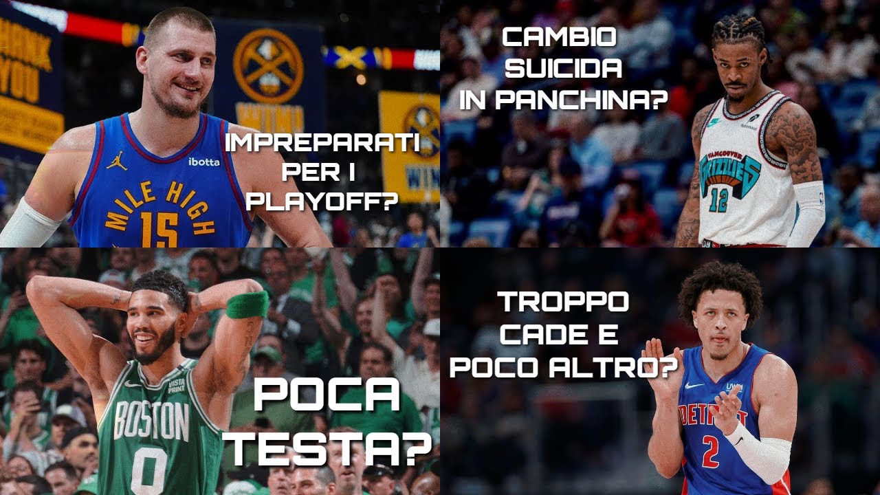 Il più grande problema di ogni squadra ai Playoff - Parte 1: Denver, Boston, Memphis e Detroit