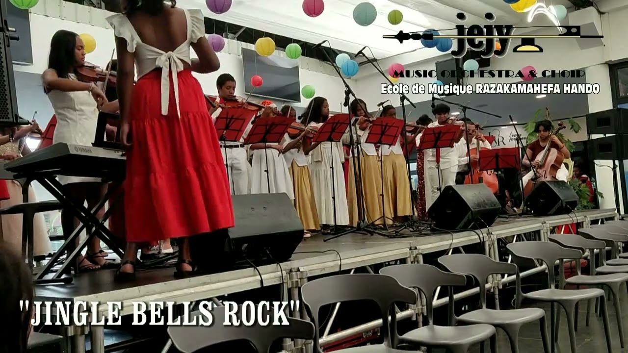 JINGLE BELLS ROCK-  par les élèves de Jejy Music- dirigé par RAZAKAMAHEFA Henika- décembre 2025