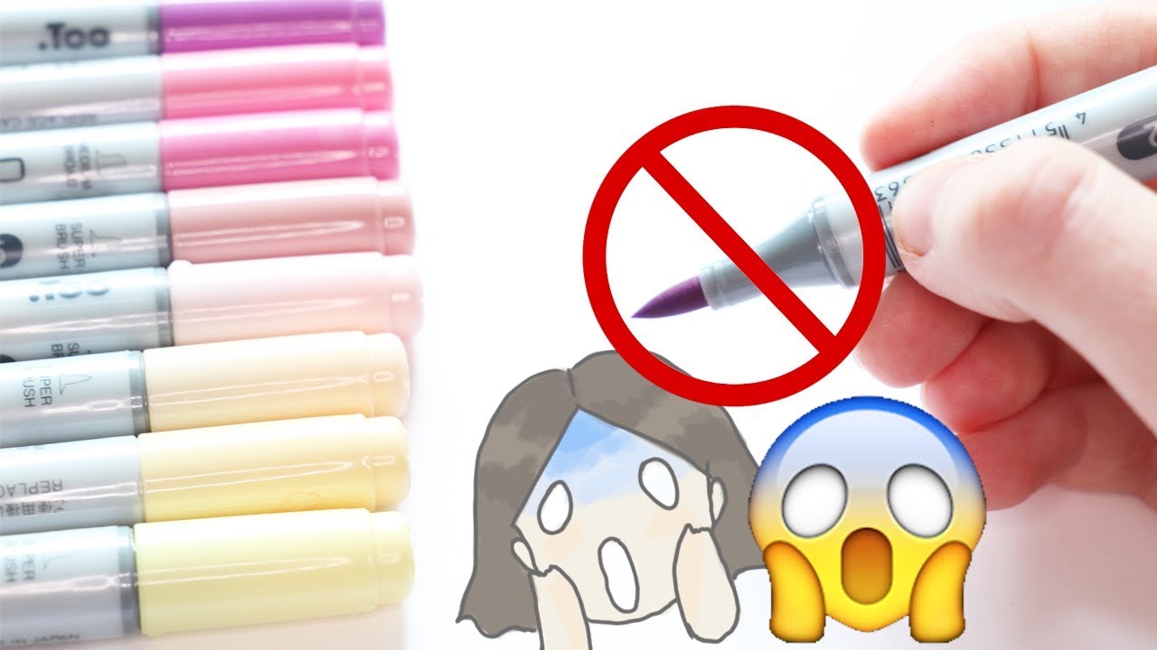 How to NOT use alcohol markers / 5 mistakes alcoholic marker artists make