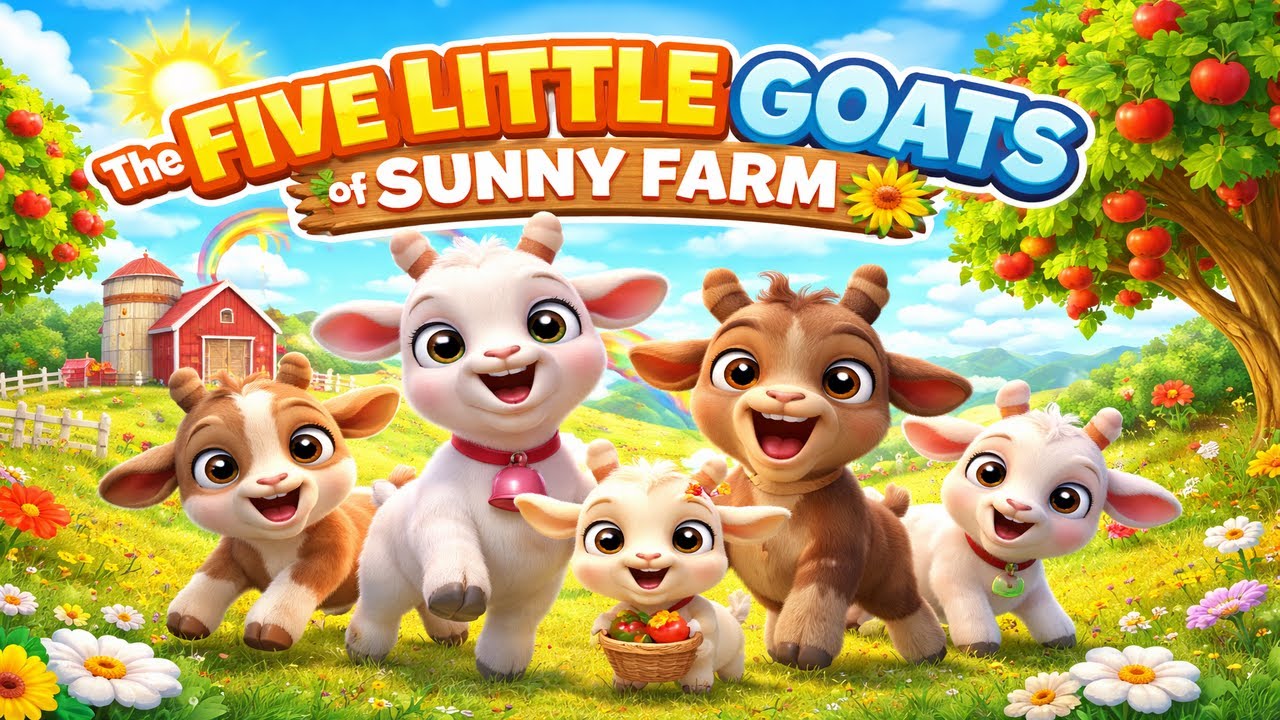 Five Little Goats of Sunny Farm