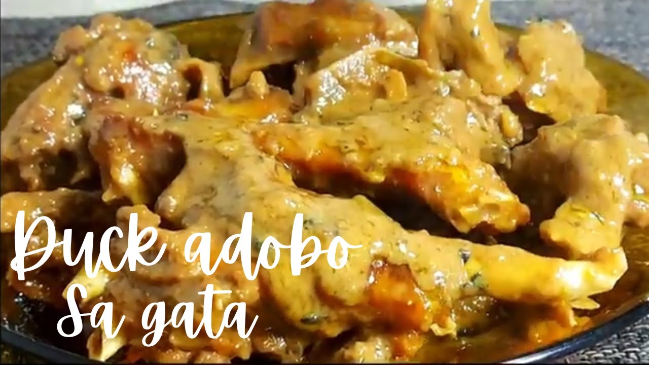 Duck Recipe. Adobong Pato sa Gata!🤤