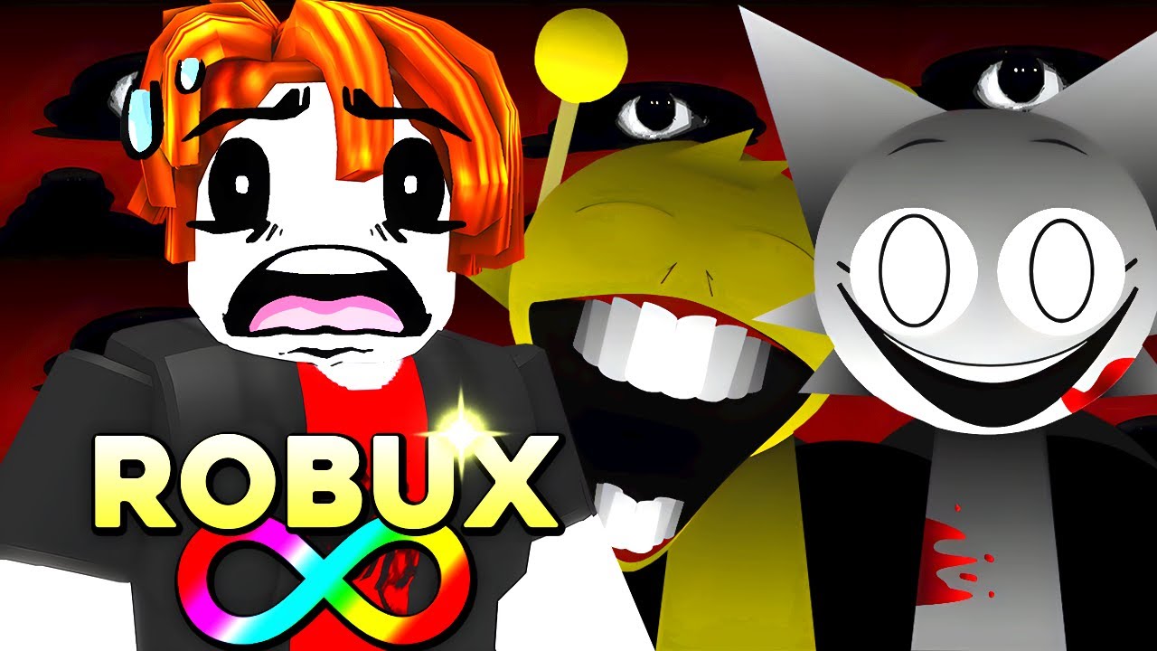 FABRICA DE SPRUNKI NO ROBLOX COM ROBUX INFINITO ATIVADO 😨 (Muito Macabro)