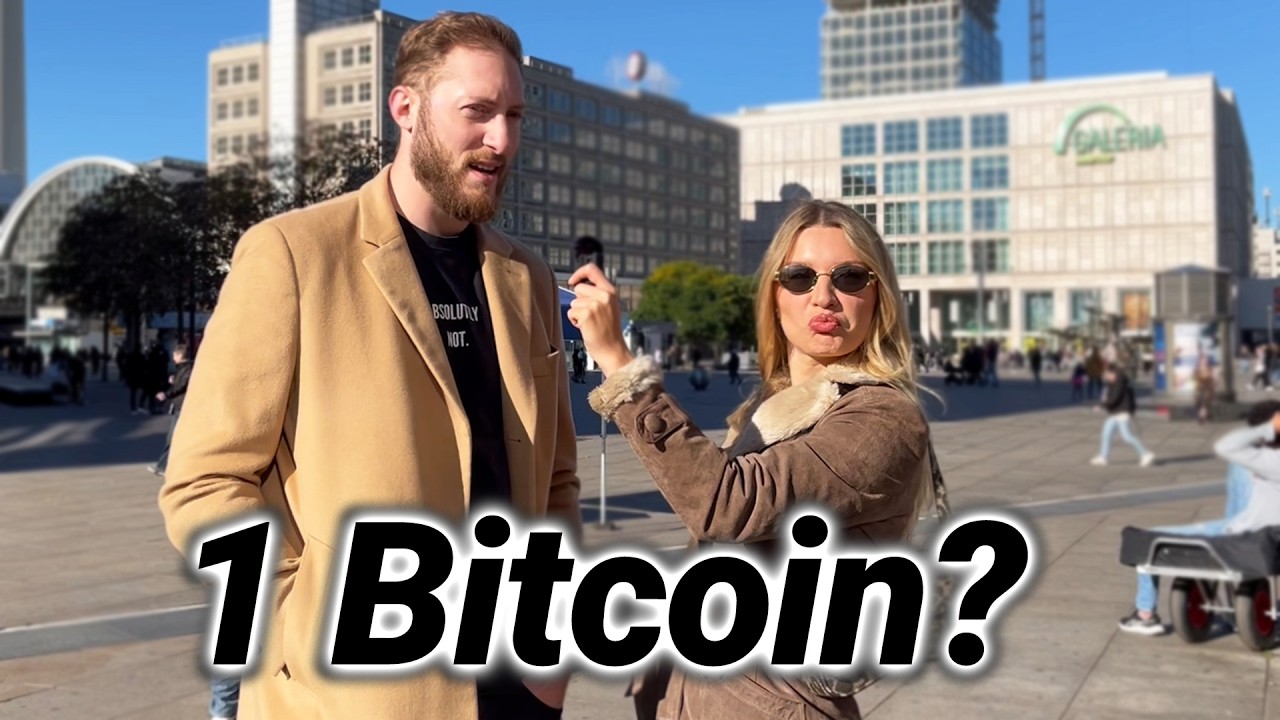 KRASSE AUSSAGEN 😱 Alexanderplatz Berlin | Bitcoin Umfrage