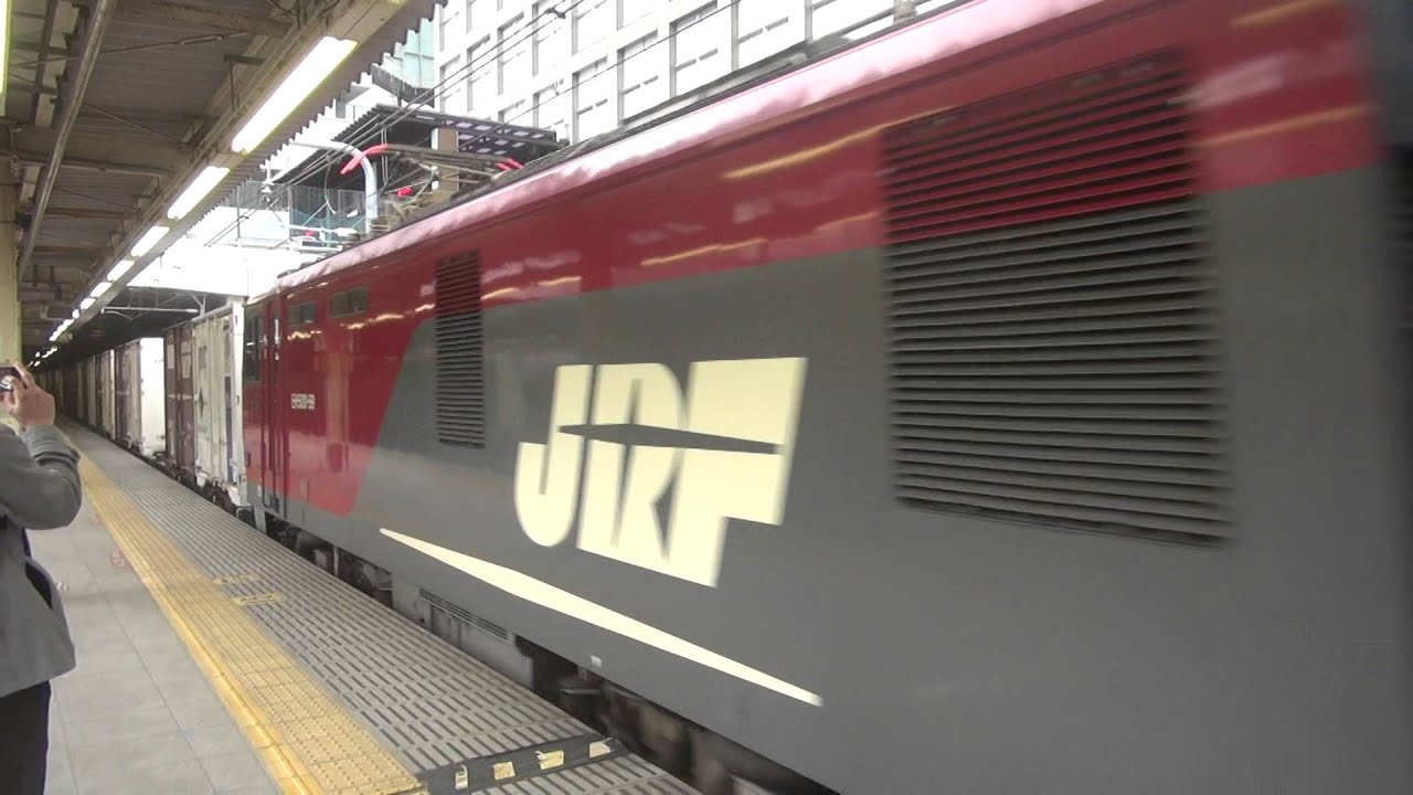 ３０８６レ　ＥＨ５００-５９　山手貨物線新宿駅通過