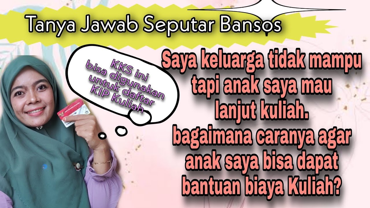 Kuliah Gratis Untuk Anak Tidak Mampu