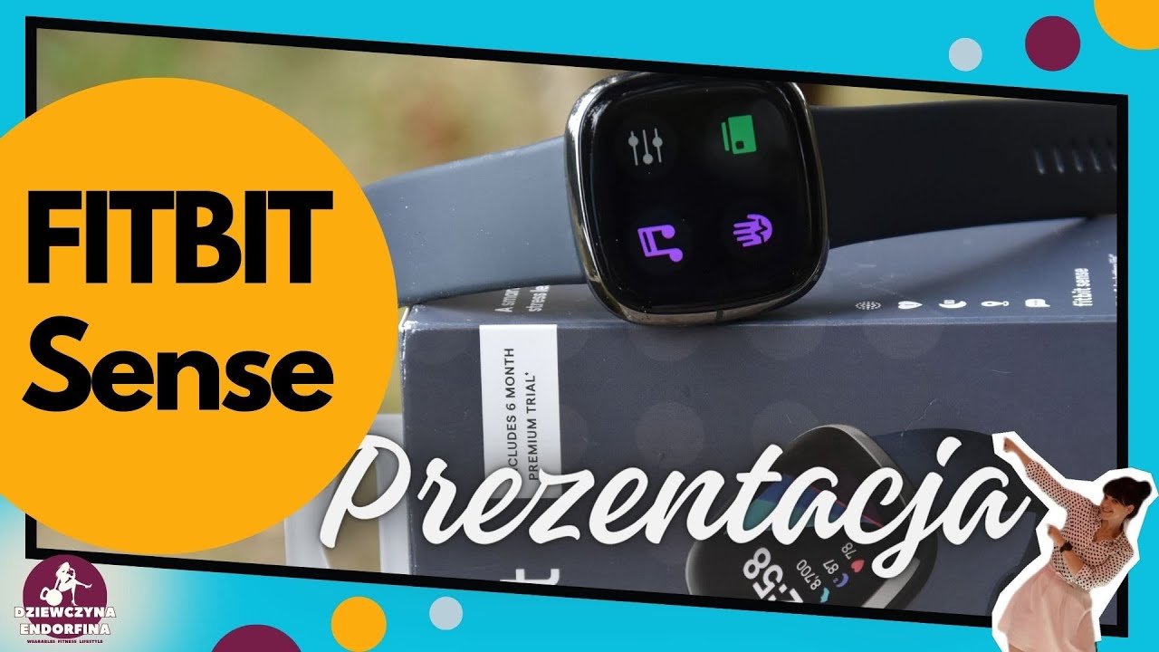 FITBIT Sense smartwatch prawie idealny! Prezentacja