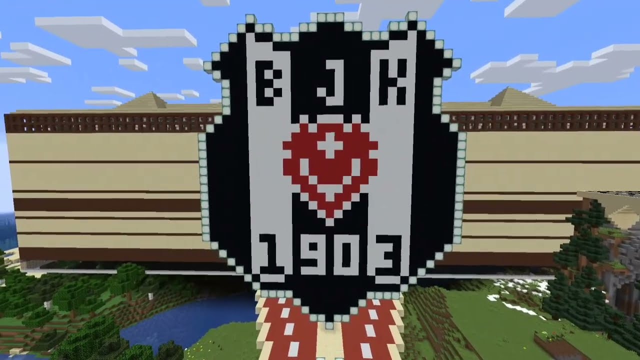 MINECRAFT - BEŞİKTAŞ LOGOSU (1903) 🖤​🤍​