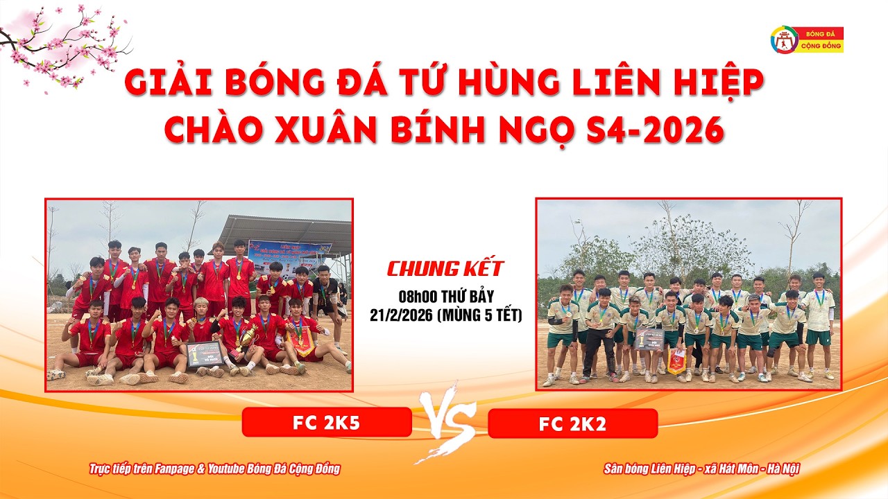 Trực tiếp: FC 2K5 - FC 2K2
