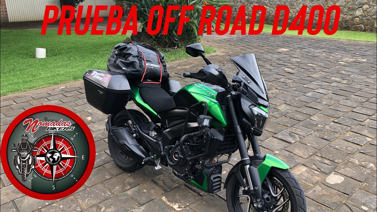 PRUEBA OFF ROAD A MI DOMINAR 400 UG!