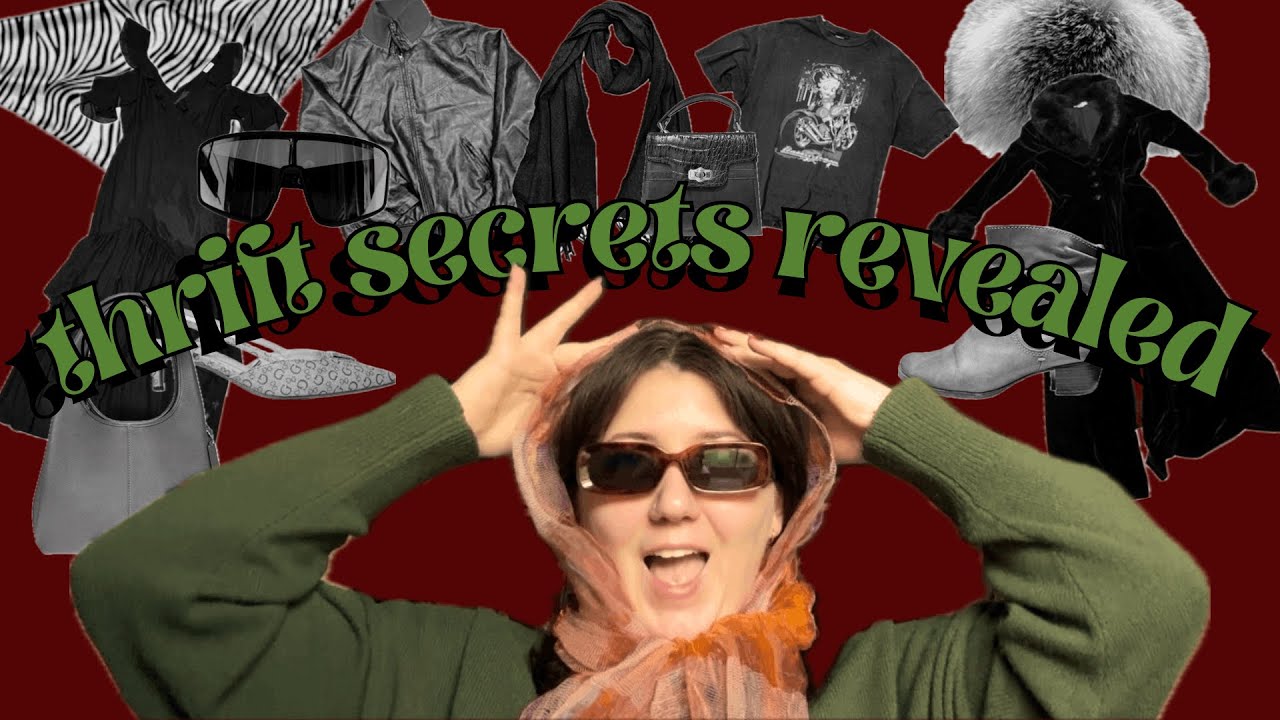 Thrift tips for finding treasures