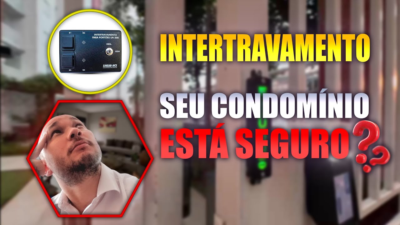 COMO INSTALAR intertravamento em #condominio ? #nice #intelbras #controledeacesso #controlid