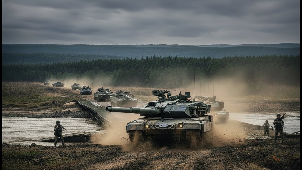 Крупномасштабные военные учения демонстрируют современную войну вблизи