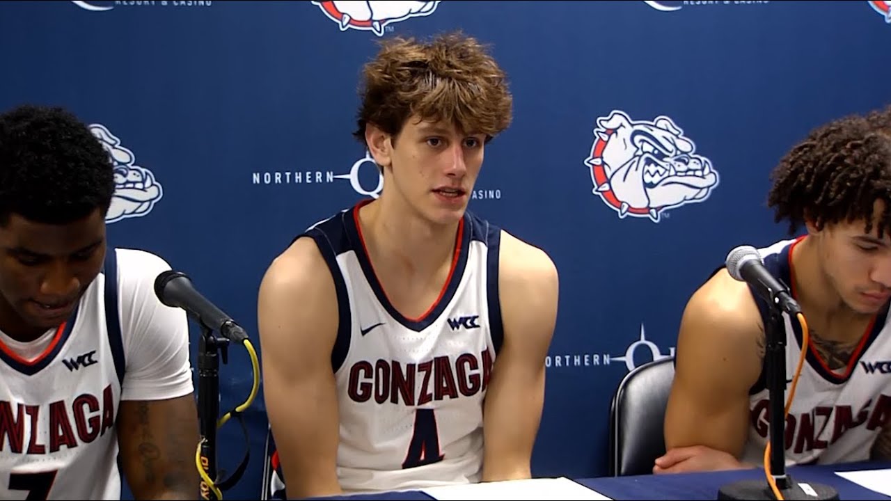 Gonzaga Postgame: Jalen Warley, Tyon Grant-Foster, Davis Fogle after Win over San Francisco