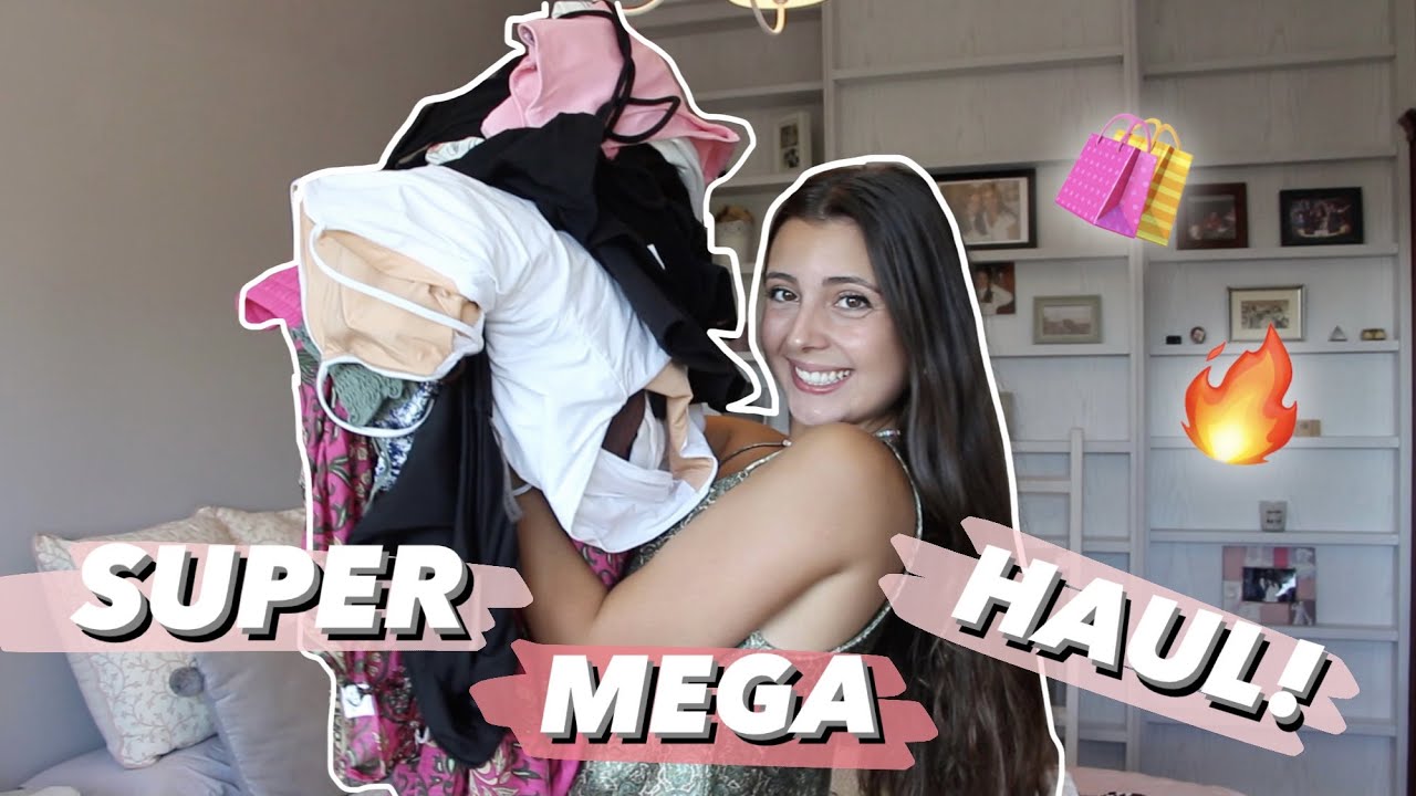 SUPER MEGA try-on HAUL / Zara, Bershka, Shein...