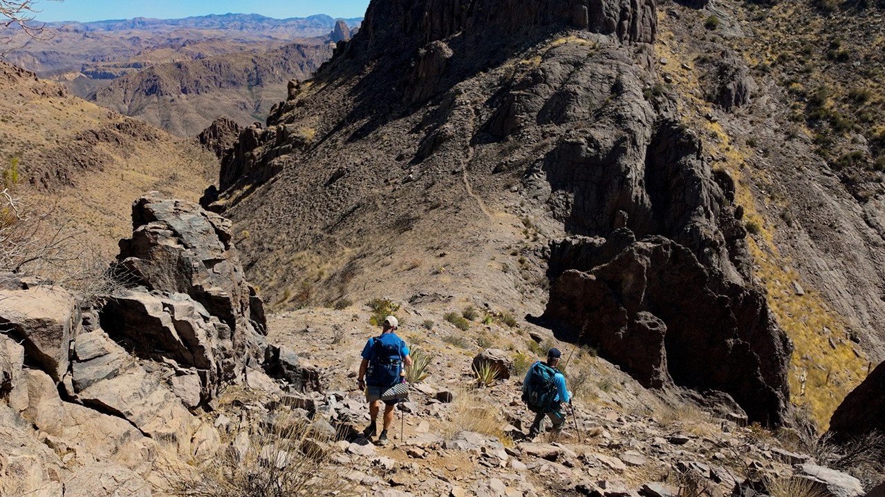 Completing the Icon Loop - 3 days Backpacking in the Superstition Wilderness