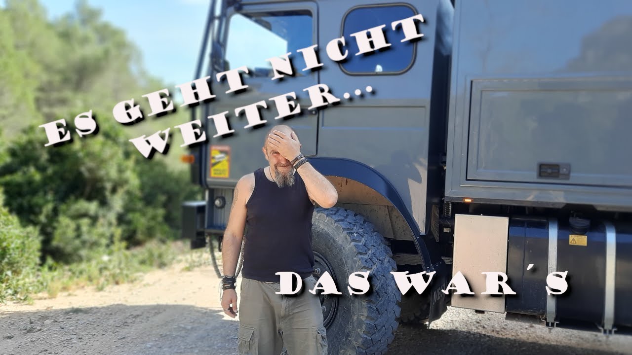Extremsituation // Bergpass // Mit Expeditionsmobil durch Pradesgebirge // Trucklife Spanien