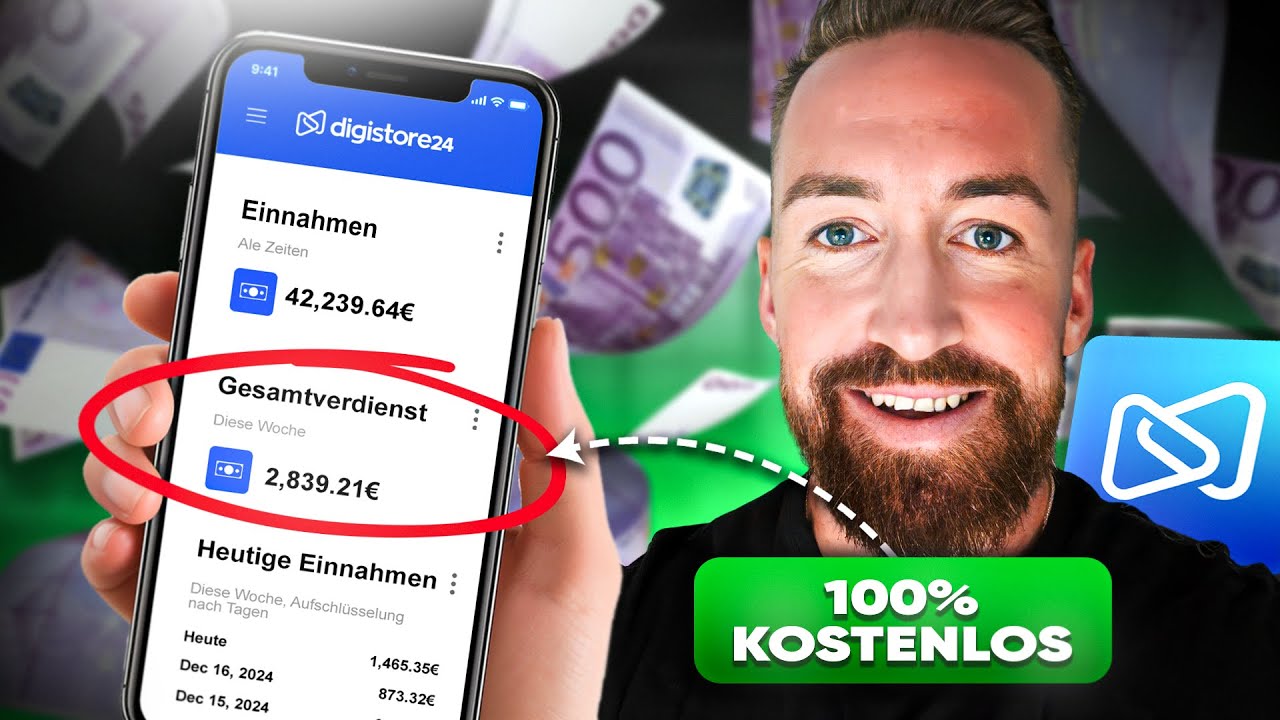Digistore24 Affiliate Marketing mit KI 2026 | Tutorial für Einsteiger | 100€ am Tag nebenbei