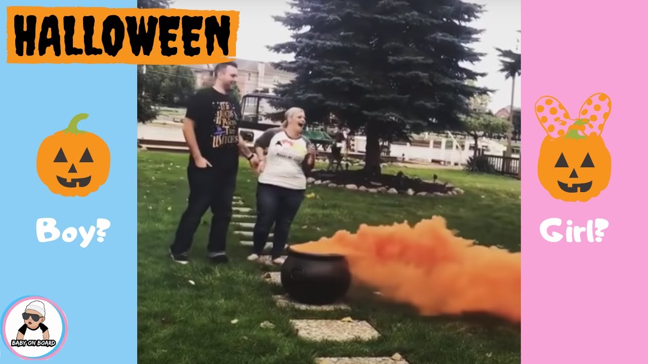 10 Halloween Gender Reveal  Ideas 2018