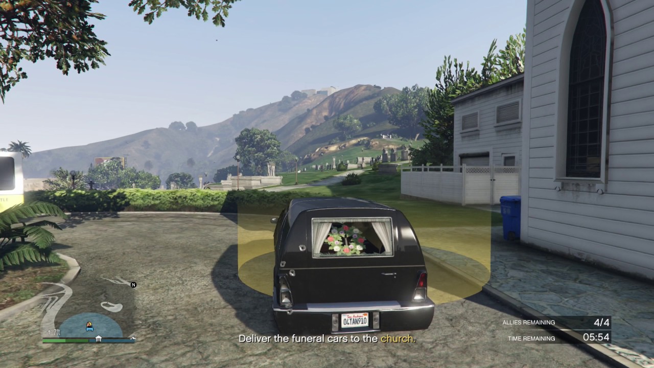 OBTAIN ROMERO HEARSE USING THIS JOB!!!!!!!!!