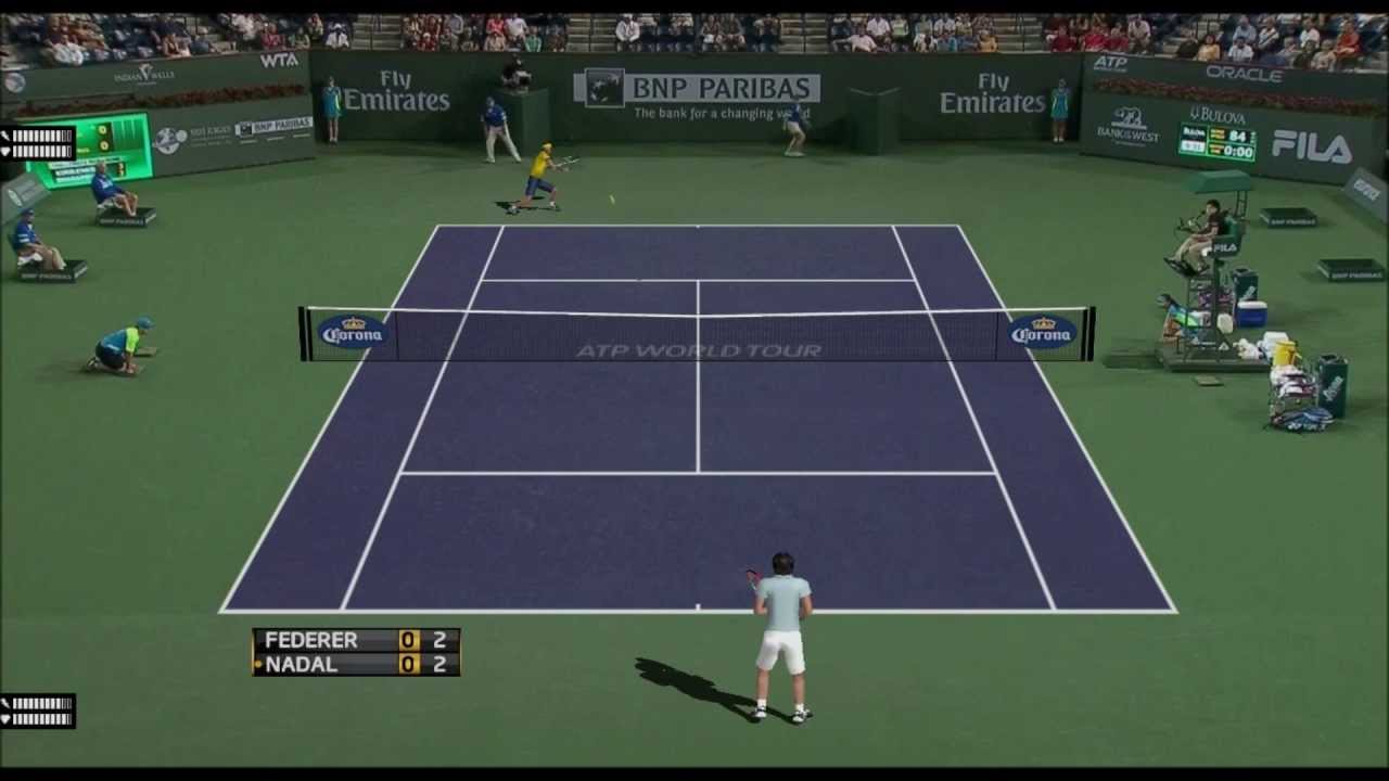 Federer vs Nadal (Tiebreak) - Tennis Elbow 2013