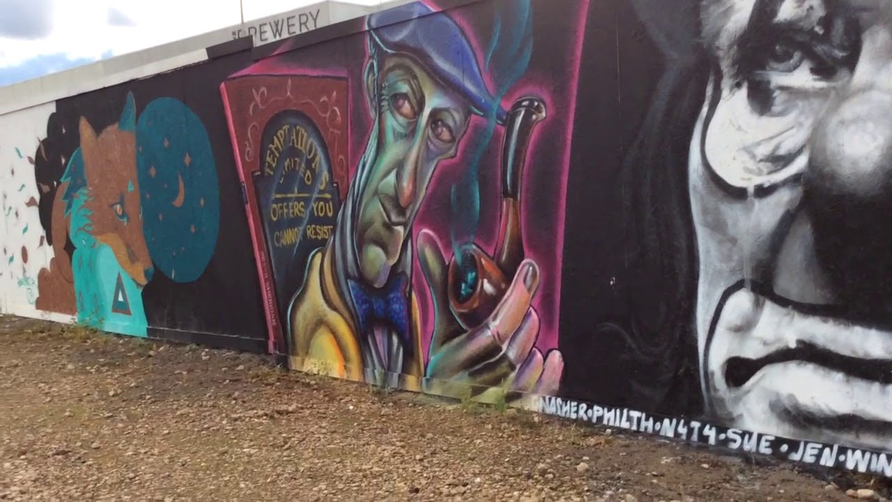 Best street art ever from Cheltenham paint festival
