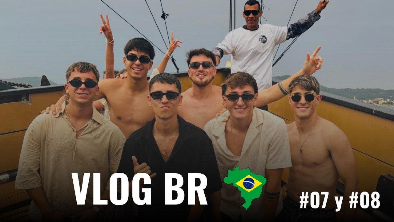 BARCO PIRATA Y DESPEDIDA | Vlog BR #7 y #8
