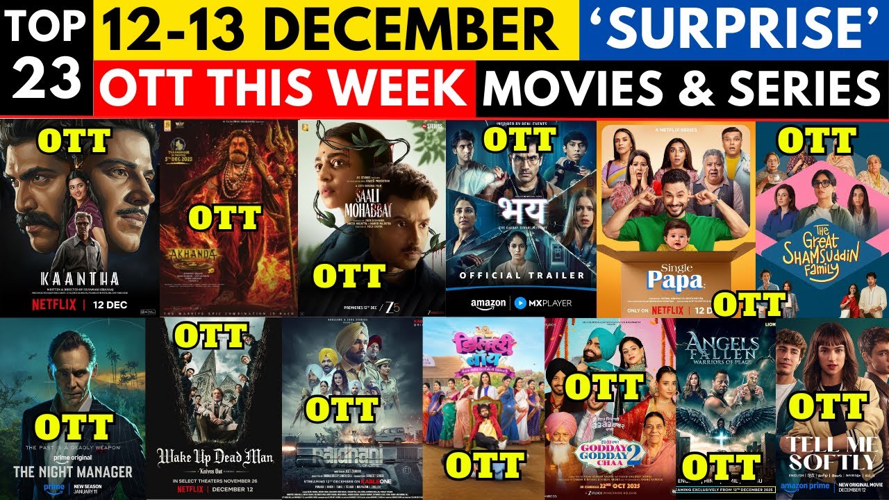Surprise OTT Release Movies This Week I New Movies on OTT I New on Netflix I New Hindi Dubbed