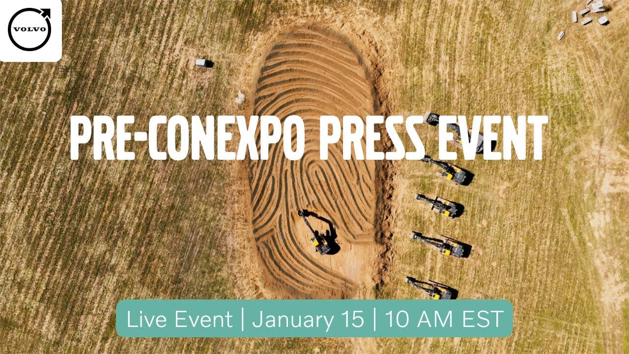 Volvo Construction Equipment Pre-CONEXPO Press Event
