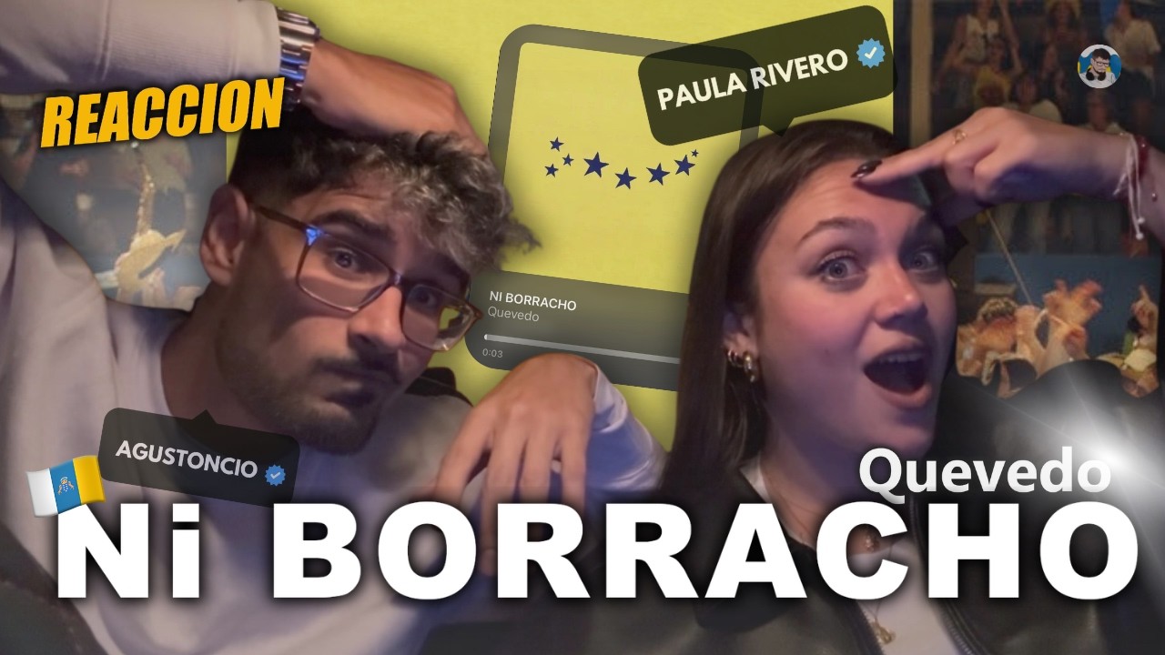 [REACCIÓN] NI BORRACHO - Quevedo (Official Video) AGUSTONCIO