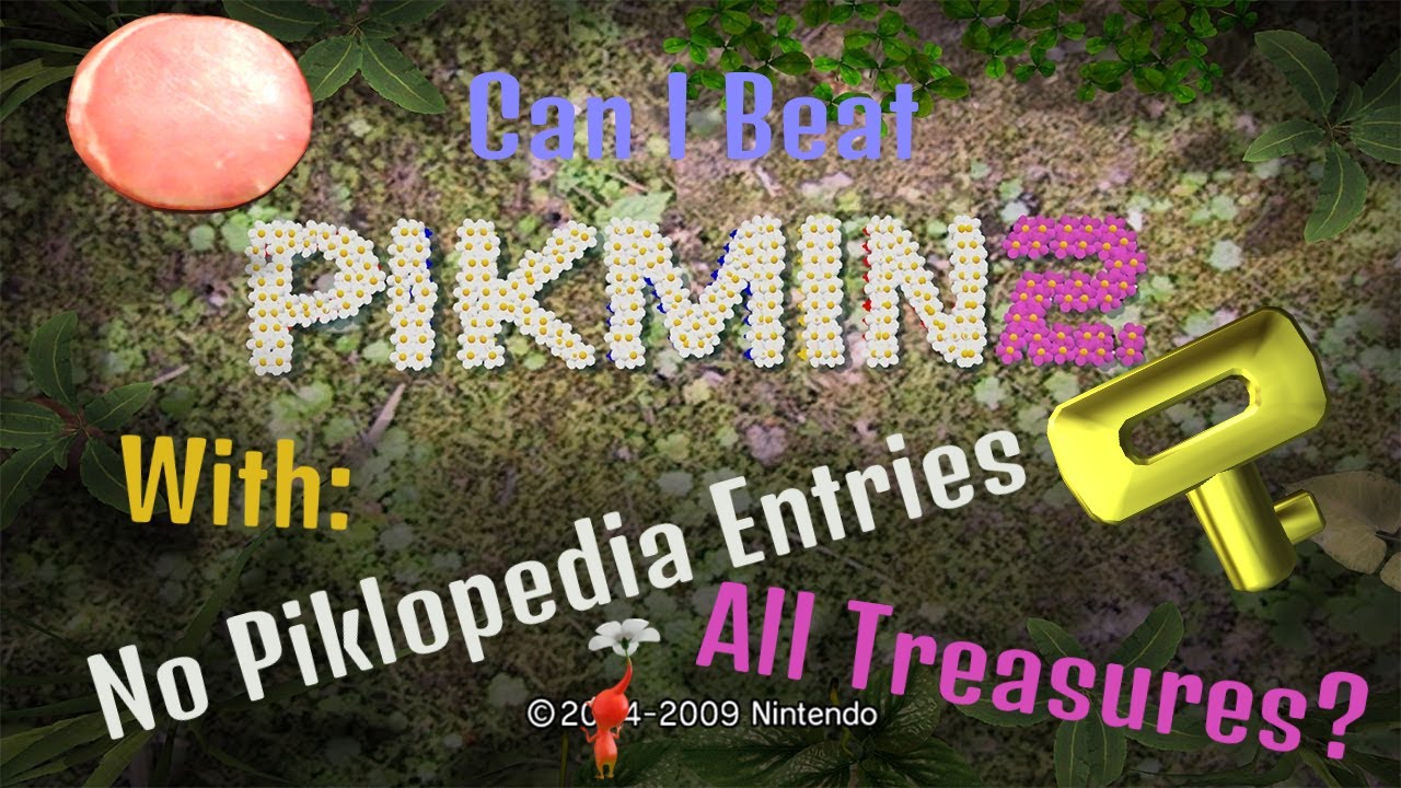 Can I 100% Pikmin 2 Without Registering anything in the Piklopedia? (50 Subscriber Special)