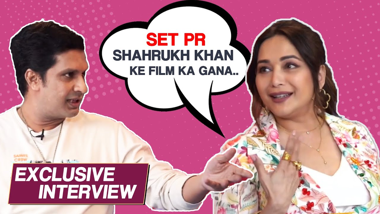 Madhuri Dixit On Singing Shahrukh Khan's Song On Sets | Maja Ma Interview