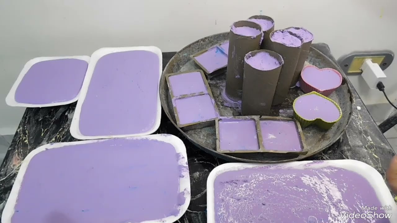 الفيديو التحضيري لعرض الطباشير الرياضي الموف 💜 الممتع 💤 الناعم