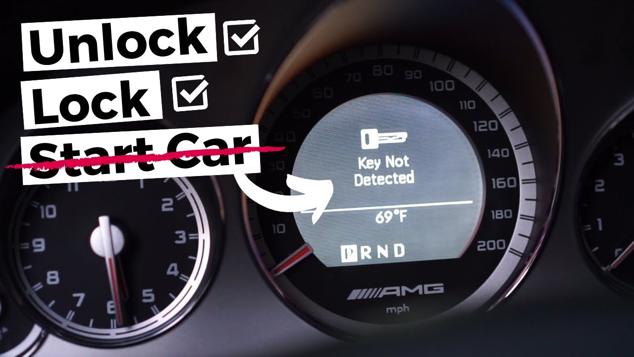 Брелок работает, но не заводит машину — технический вторник! Брелок Mercedes всё ещё открывает/за...