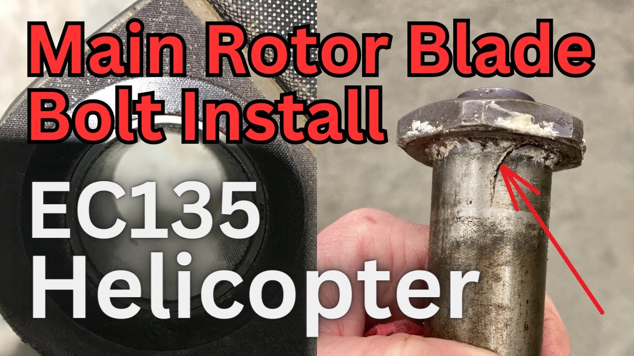 Main Rotor Blade Bolt Install | EC135 Helicopter Airbus