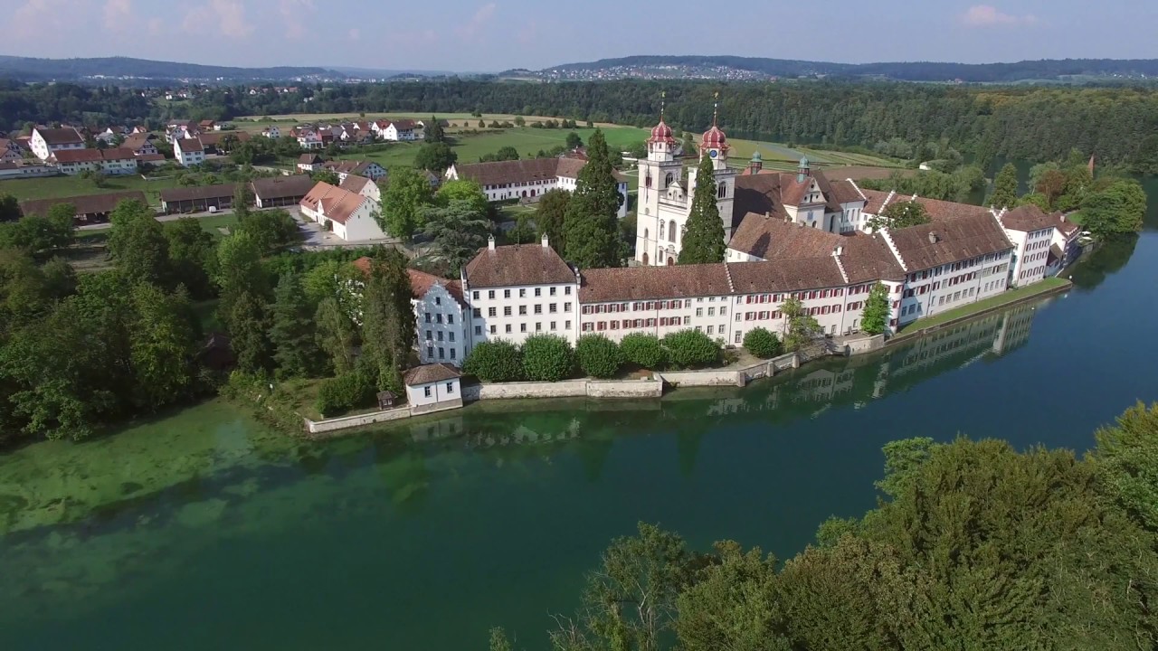 Kloster und Musikinsel Rheinau 4K Qualität