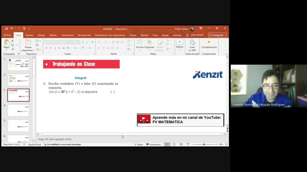 FUNCION INYECTIVA Y SOBREYECTIVA