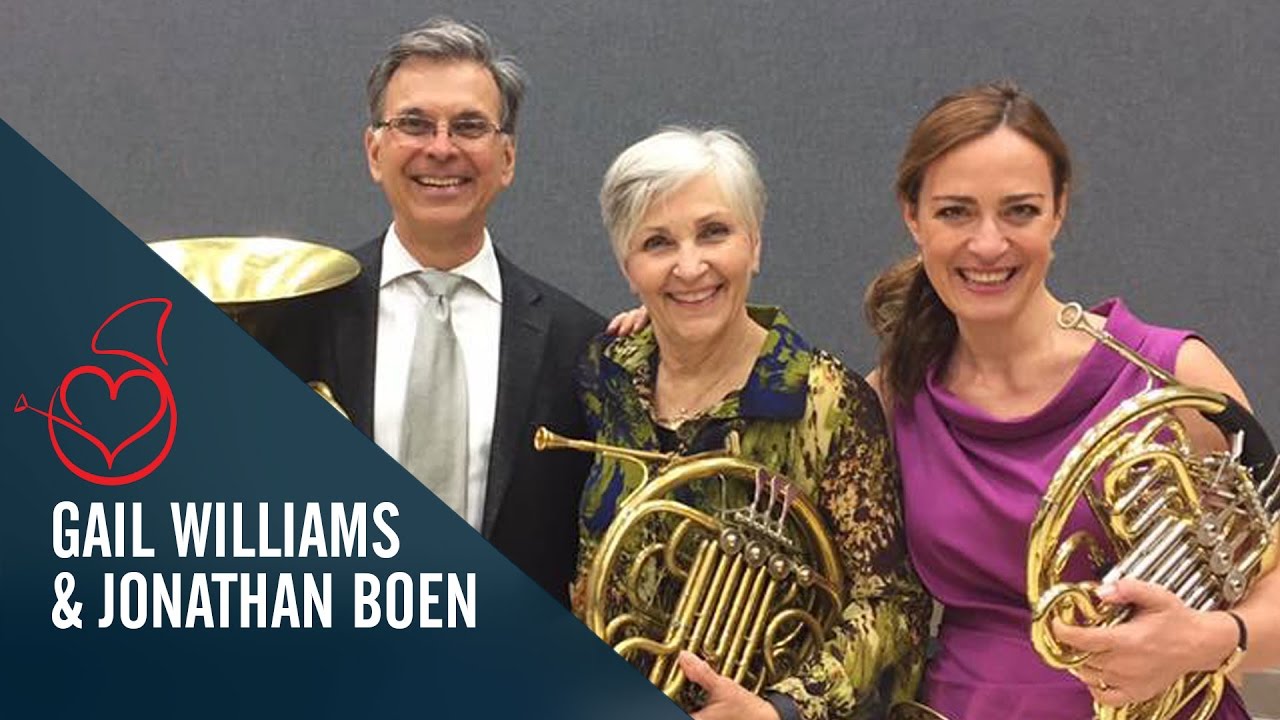 Gail Williams and Jonathan Boen on Sarah´s Horn Hangouts