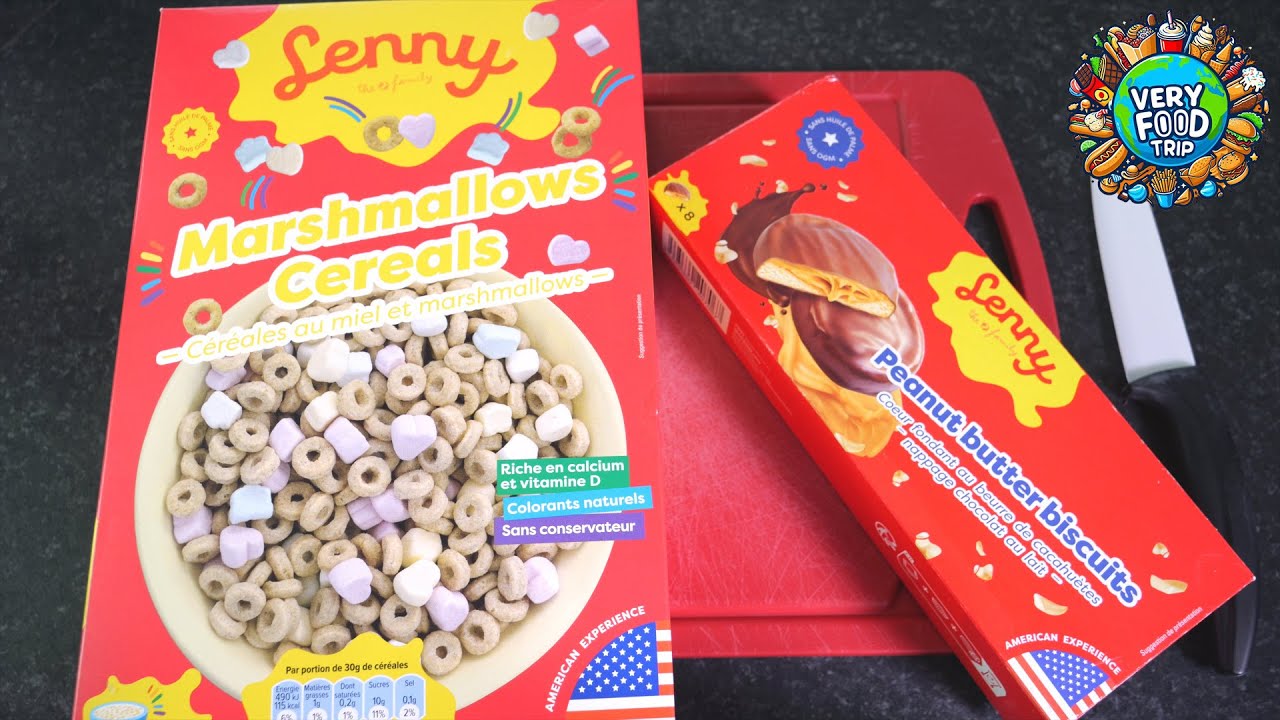 CEREALES ET BISCUITS LENNY ! Je ne connaissais pas...