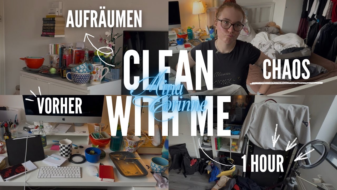 1 Stunde Clean With Me | Realistic Cleaning Motivation |