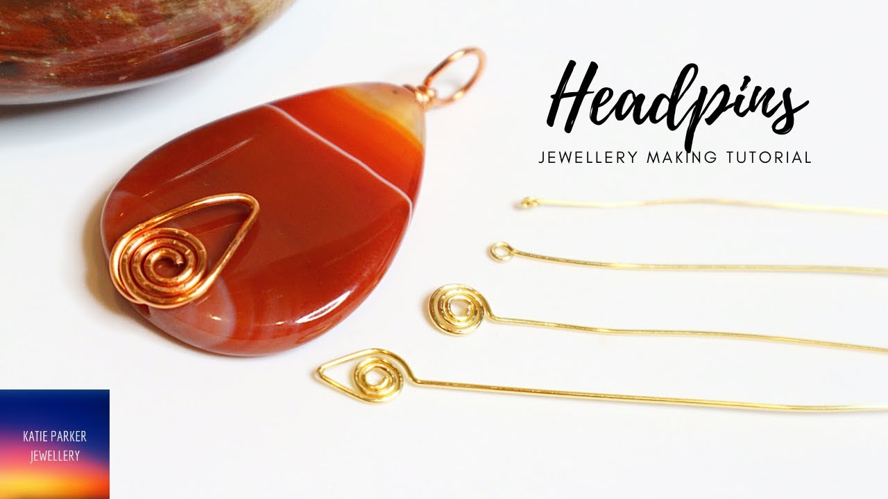 Making Headpins - Make Your Own Findings for Jewellery - Plus Bonus Pendant Demo - Jewellery Making