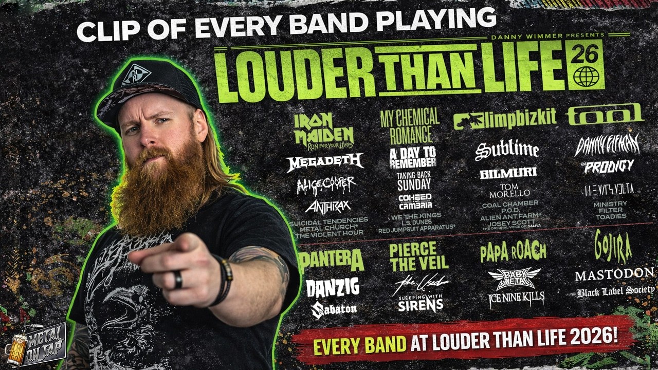 Clips Of Every Band Playing LOUDER THAN LIFE 2026 (Full Lineup Preview)