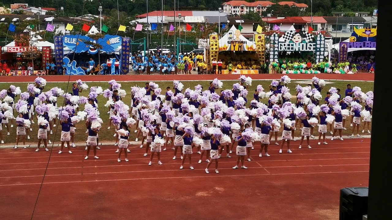 Sttss Yr 2020 Sport day - Purple House Cheering Team