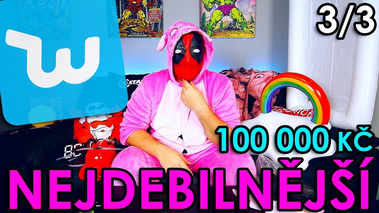 NEJDEBILNĚJŠÍ VĚCI Z WISHE ZA 100 000 KČ SPECIÁL