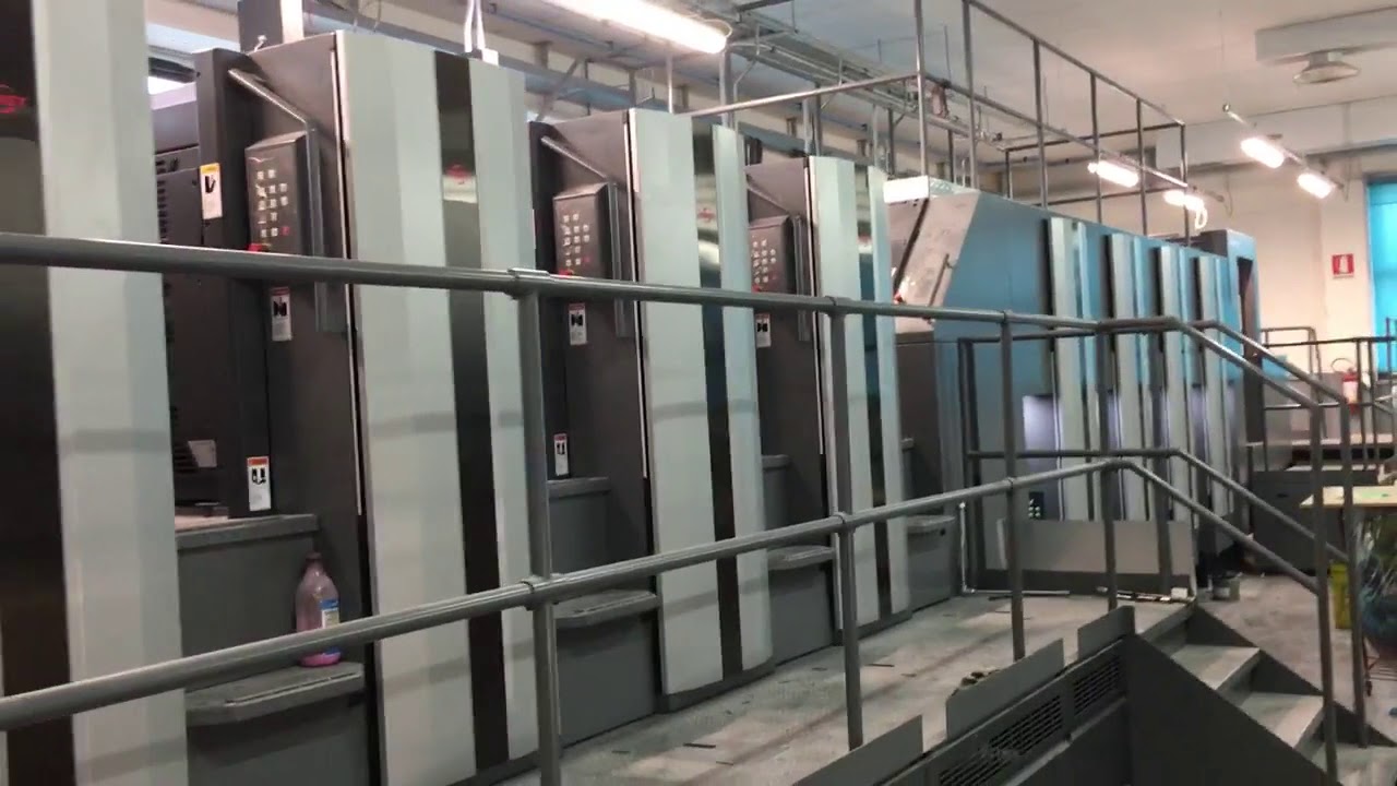 Офсетная печатная машина RMGT 1050TP 8 красок