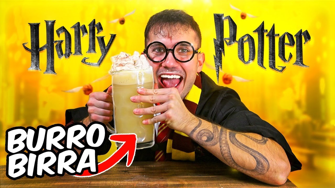PREPARO le CIOCCORANE e la BURROBIRRA di HARRY POTTER!