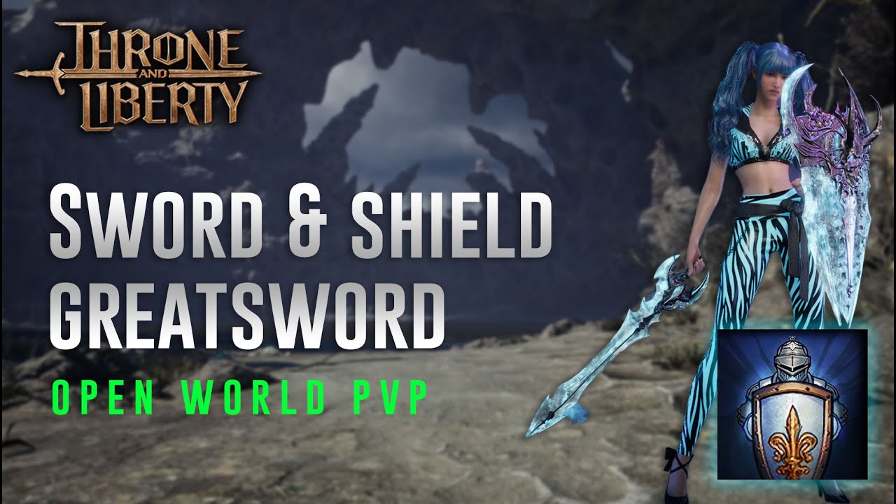 Throne and Liberty | Sword and Shield Greatsword Bruiser | Open World PvP