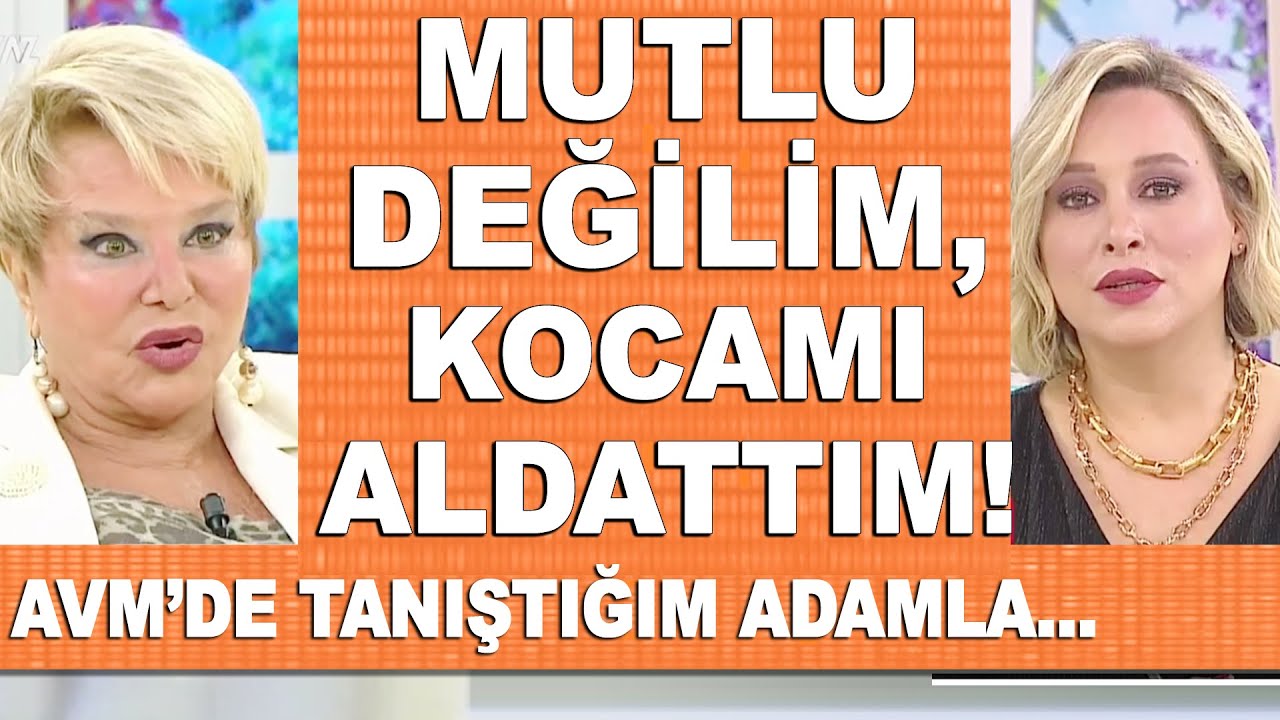 AVM'de tanıştığım adamla kocamı aldattım çok pişmanım!