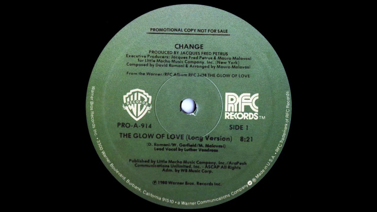 Change - The Glow Of Love (CC's Re-work)